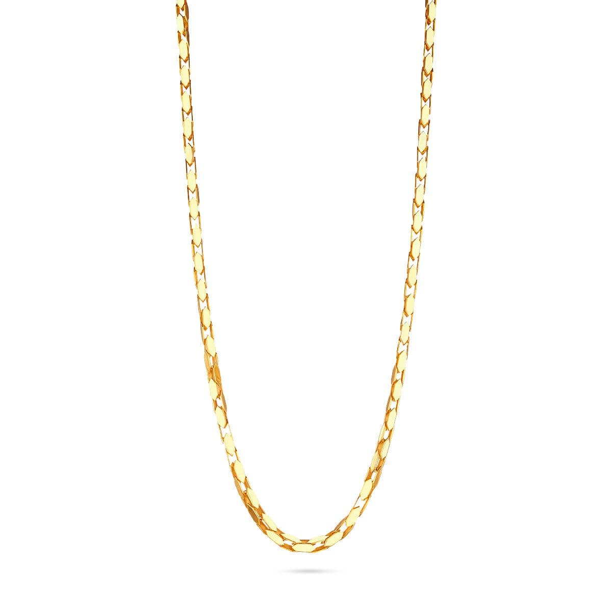 Flat Cut Katli Gold Chain