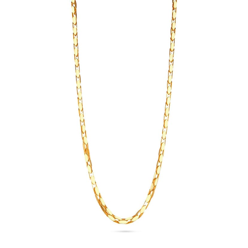 Flat Cut Katli Gold Chain